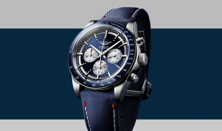 浪琴表推出康卡斯計時碼表馬爾科·奧德馬特限量版（圖）