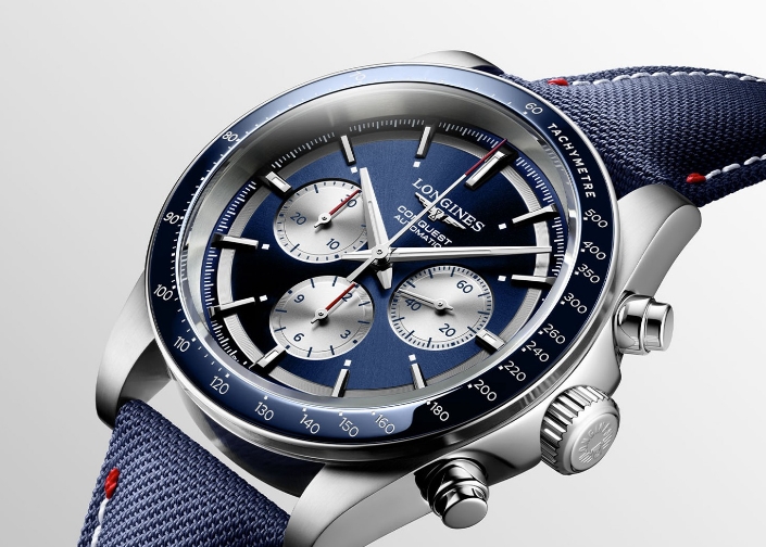 浪琴表推出康卡斯計時碼表馬爾科·奧德馬特限量版（圖）